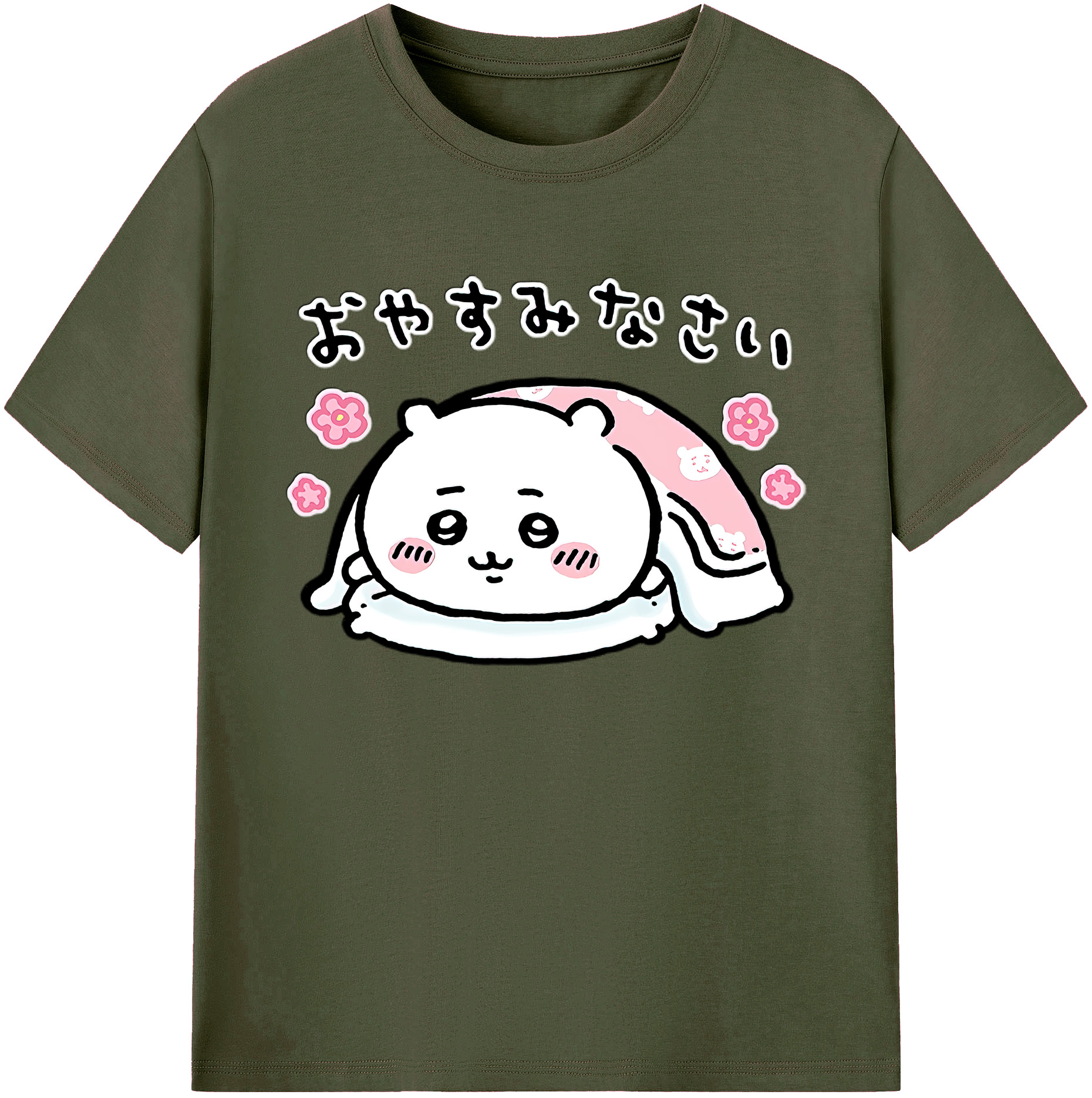 （画像用） ちいかわ ちいかわ Chii-kawa chiikawa 綿100％ メンズ半袖Tシャツ｜肌触りやわらか＆通気性